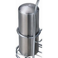 3 Hole Stainless Steel Condiment Shaker
